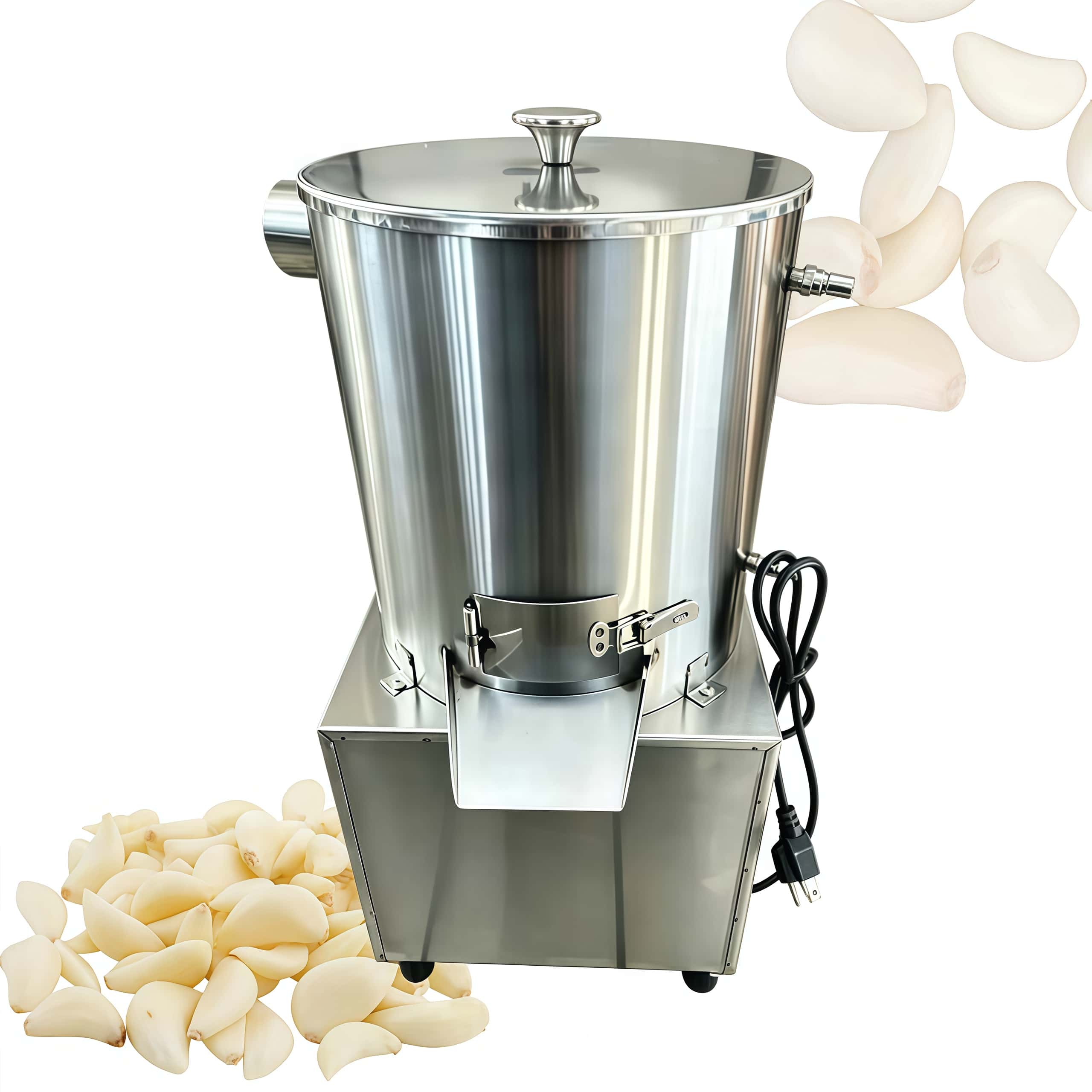Commercial Potato Peeler - Mesin Pengupas Bawang Putih Pneumatik untuk