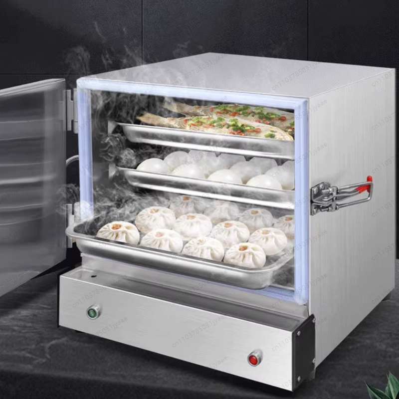 Commercial Kitchen Steamer - Panci Kukus Listrik Stainless Steel Komersial