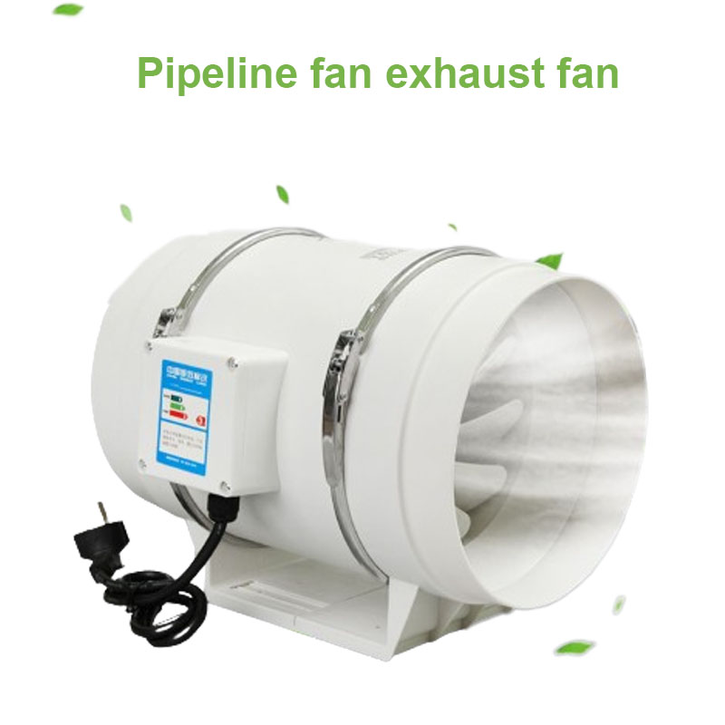 Commercial Kitchen Exhaust Fan - Kipas saluran pipa Inline, knalpot 3/4/5/6/8