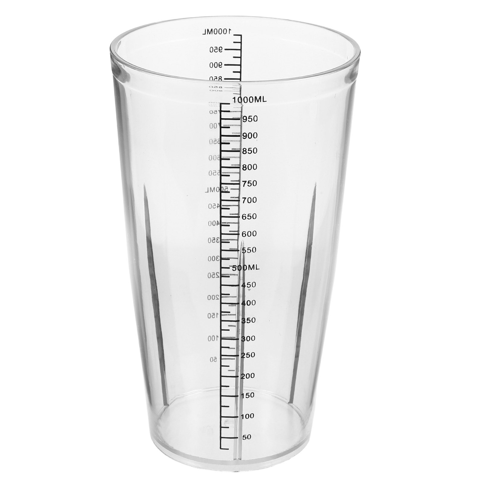 Bar Blender Mixing - Cangkir Pencampur Plastik Bergradasi 1000Ml, Pitcher