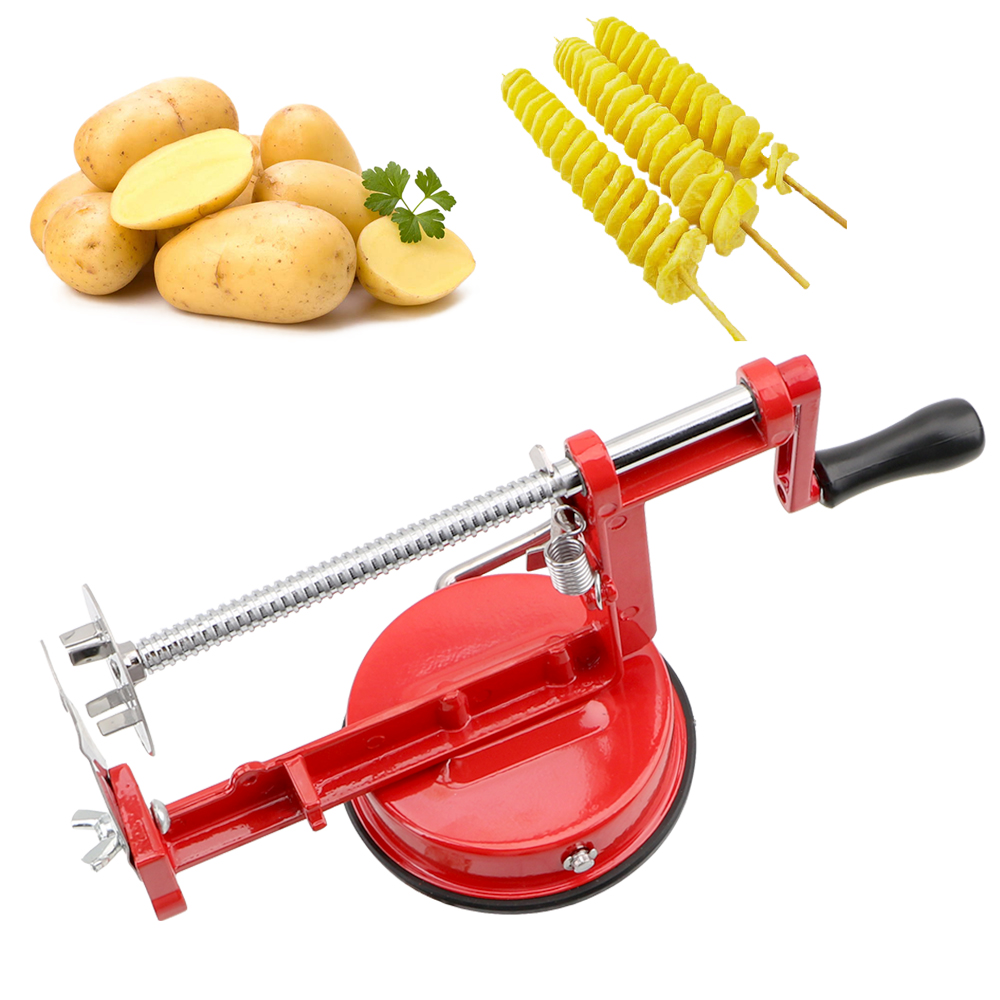 Commercial Potato Peeler - Alat masak pemotong goreng Perancis Spiral