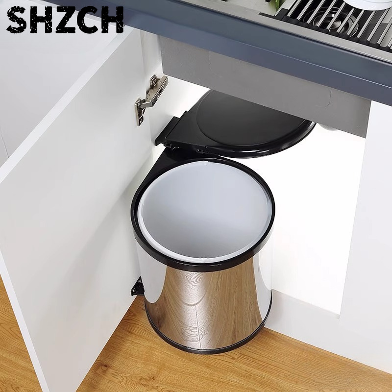 Commercial Kitchen Bin - Tempat Sampah Kabinet Premium Stainless Steel