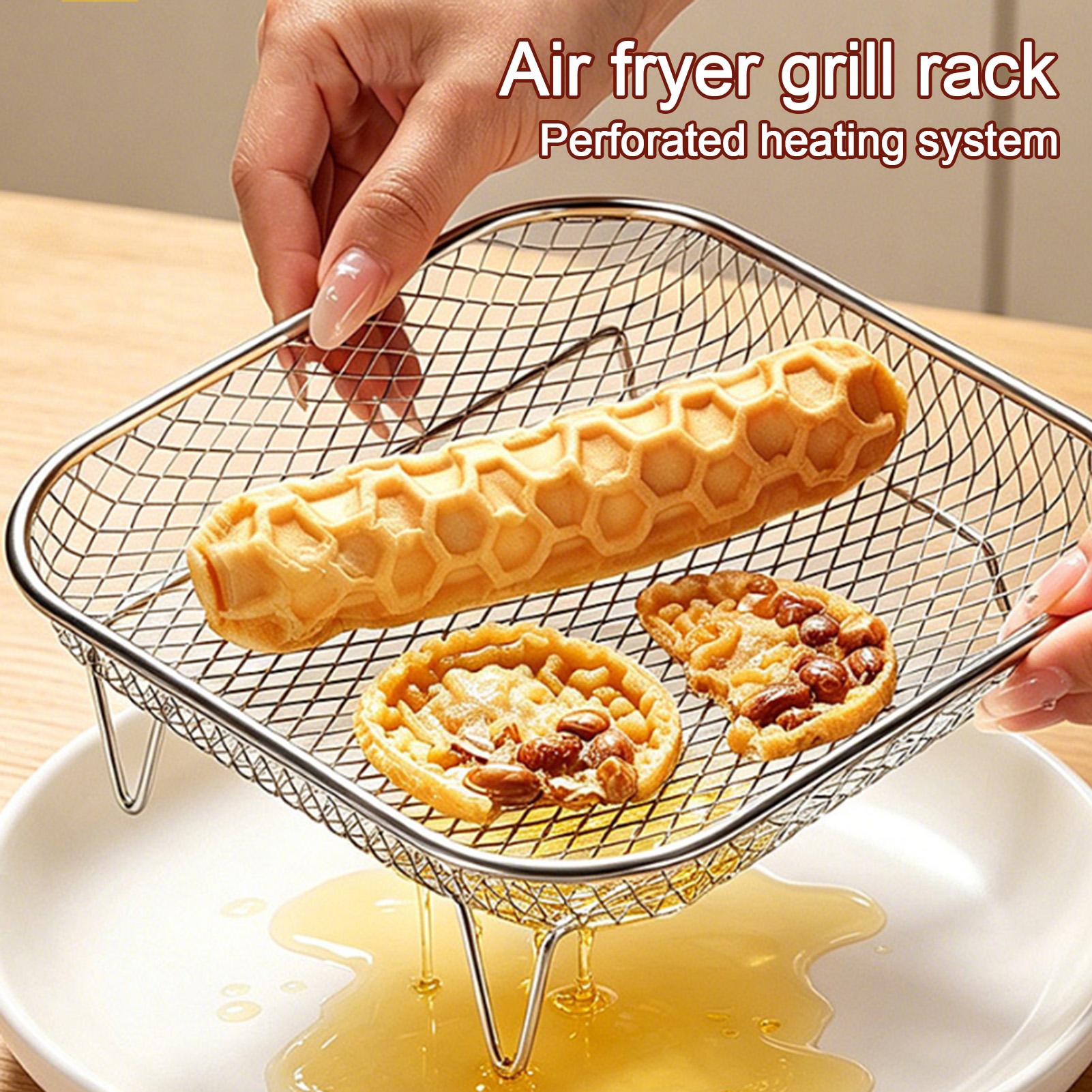 Commercial Kitchen Steamer - Rak Panggangan Air Fryer yang Dapat