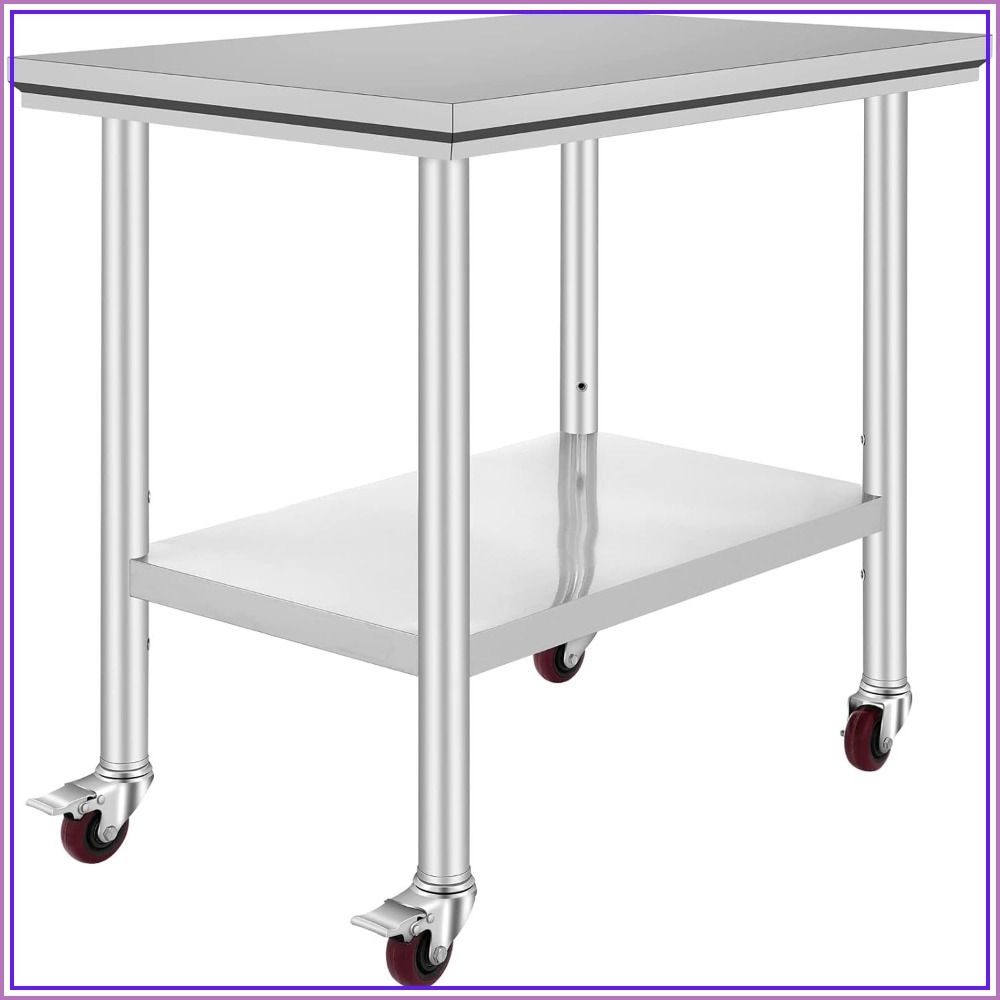 Commercial Kitchen Images - Meja Kerja Stainless Steel 36x24 Inch