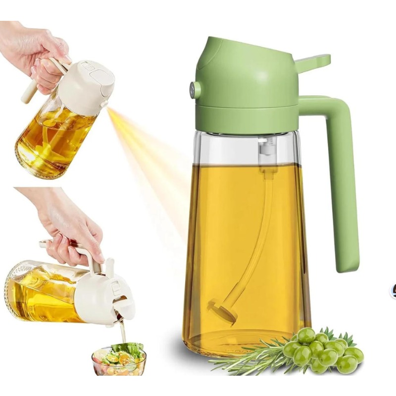 Commercial Kitchen Sprayer - Botol Semprot Minyak Zaitun Kaca 16oz/470ml