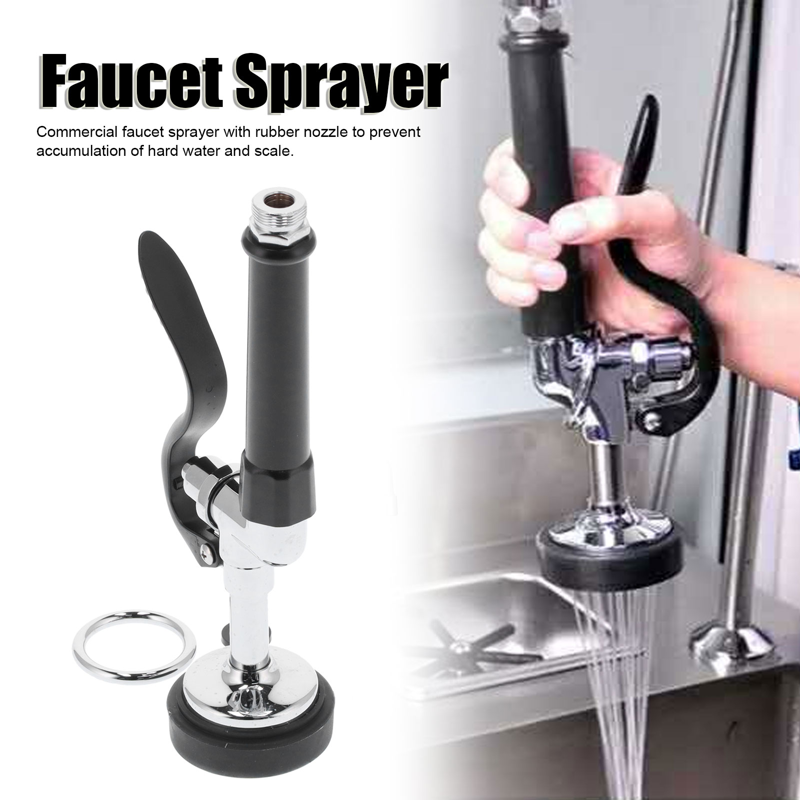 Commercial Kitchen Sprayer - Kepala Semprotan Keran Komersial, Semprotan Keran