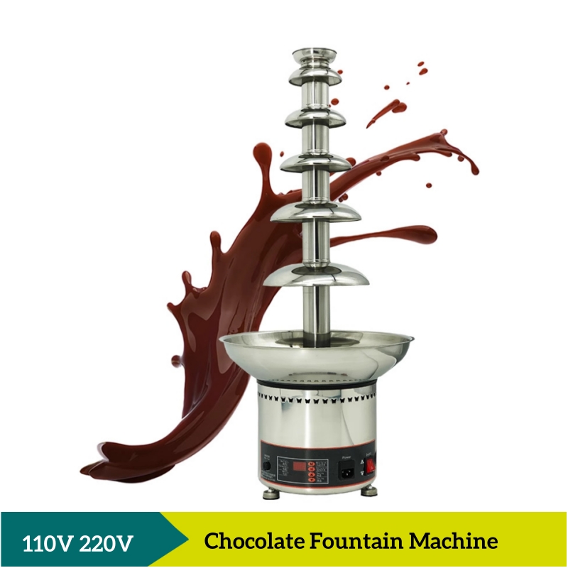 Chocolate Fountain Commercial - Mesin Air Mancur Cokelat Komersial 5