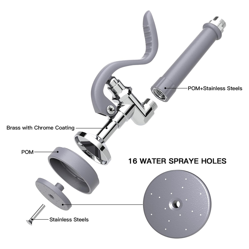 Commercial Kitchen Sprayer - A51M-Penyemprot Wastafel, Penyemprot Pra Bilas untuk