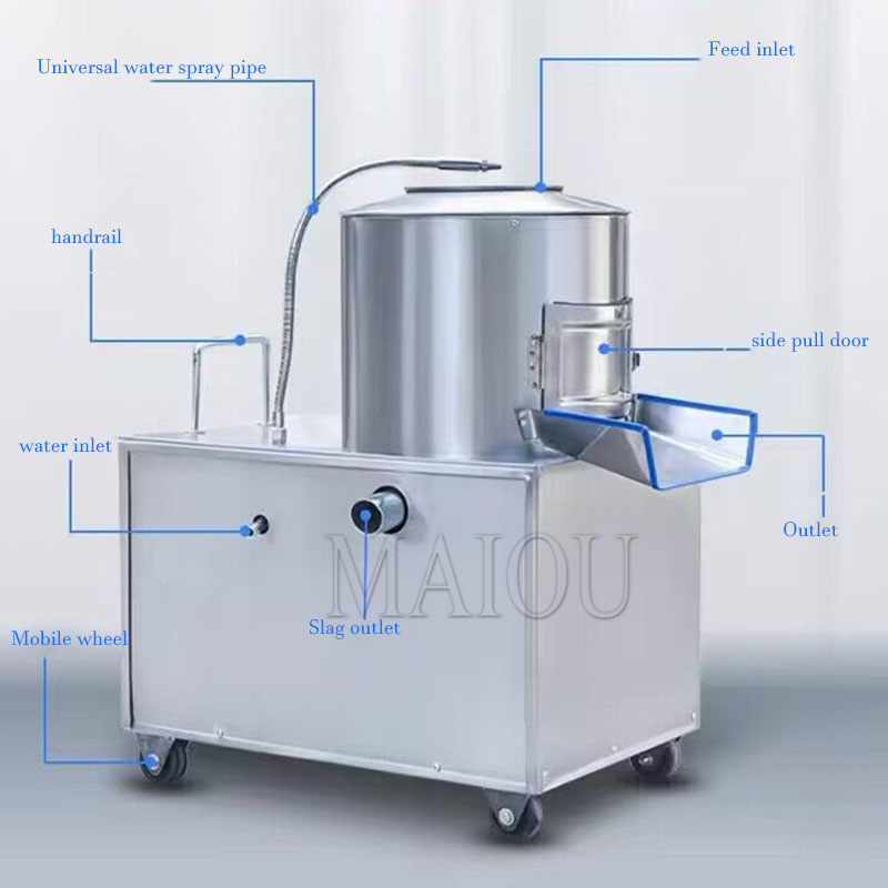 Mesin Pengupas Talas Industri  - Commercial Potato Peeler ulasan dan harga
