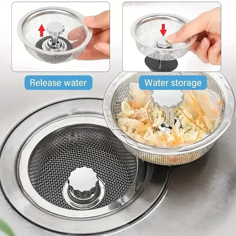 Saringan wastafel dapur, 2Set  - Commercial Kitchen Bin ulasan dan harga