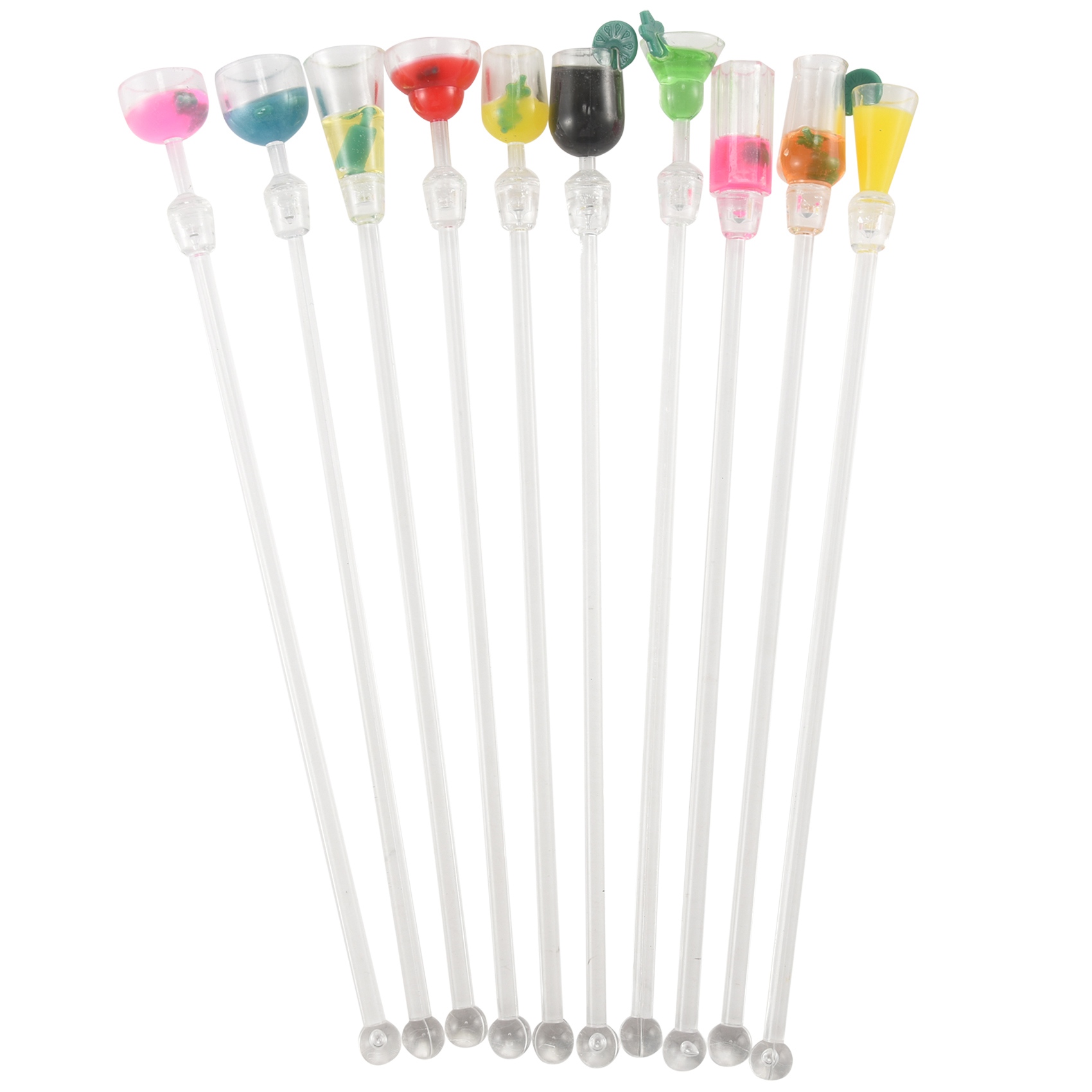 10 Buah Set Stik Pencampur Min - Bar Blender Mixing ulasan dan harga