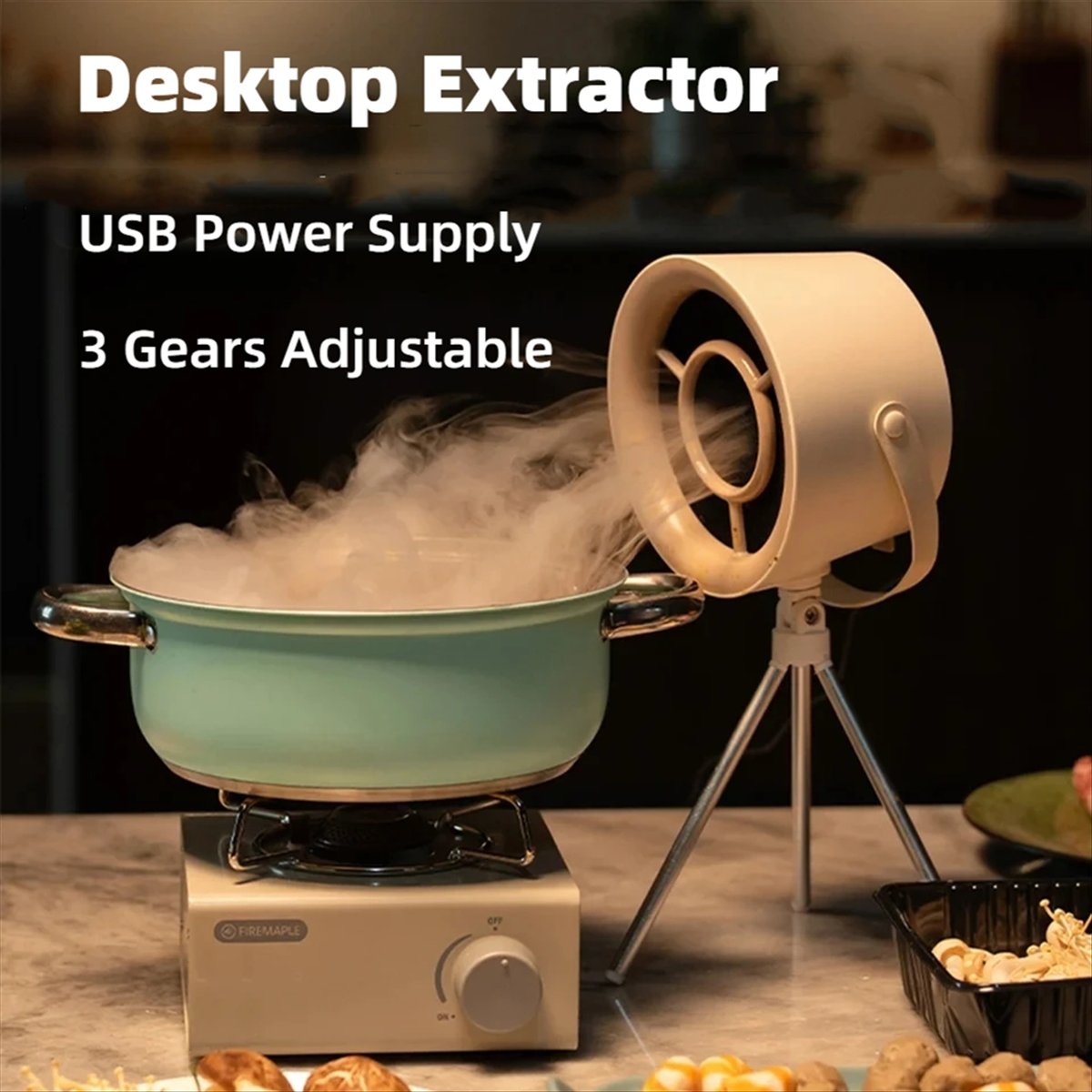 M10K Portable Range Hood Kipas - Commercial Kitchen Exhaust Fan ulasan dan harga