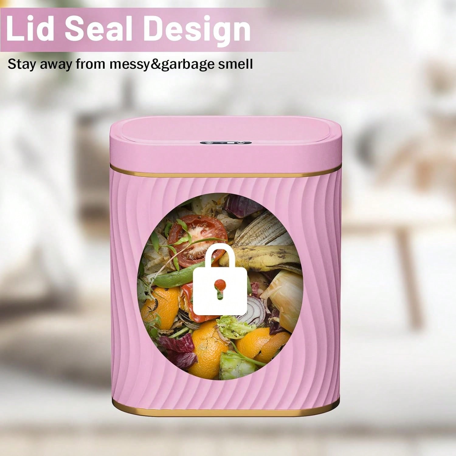 Tempat Sampah Sensor Gerak Pin - Commercial Kitchen Bin ulasan dan harga