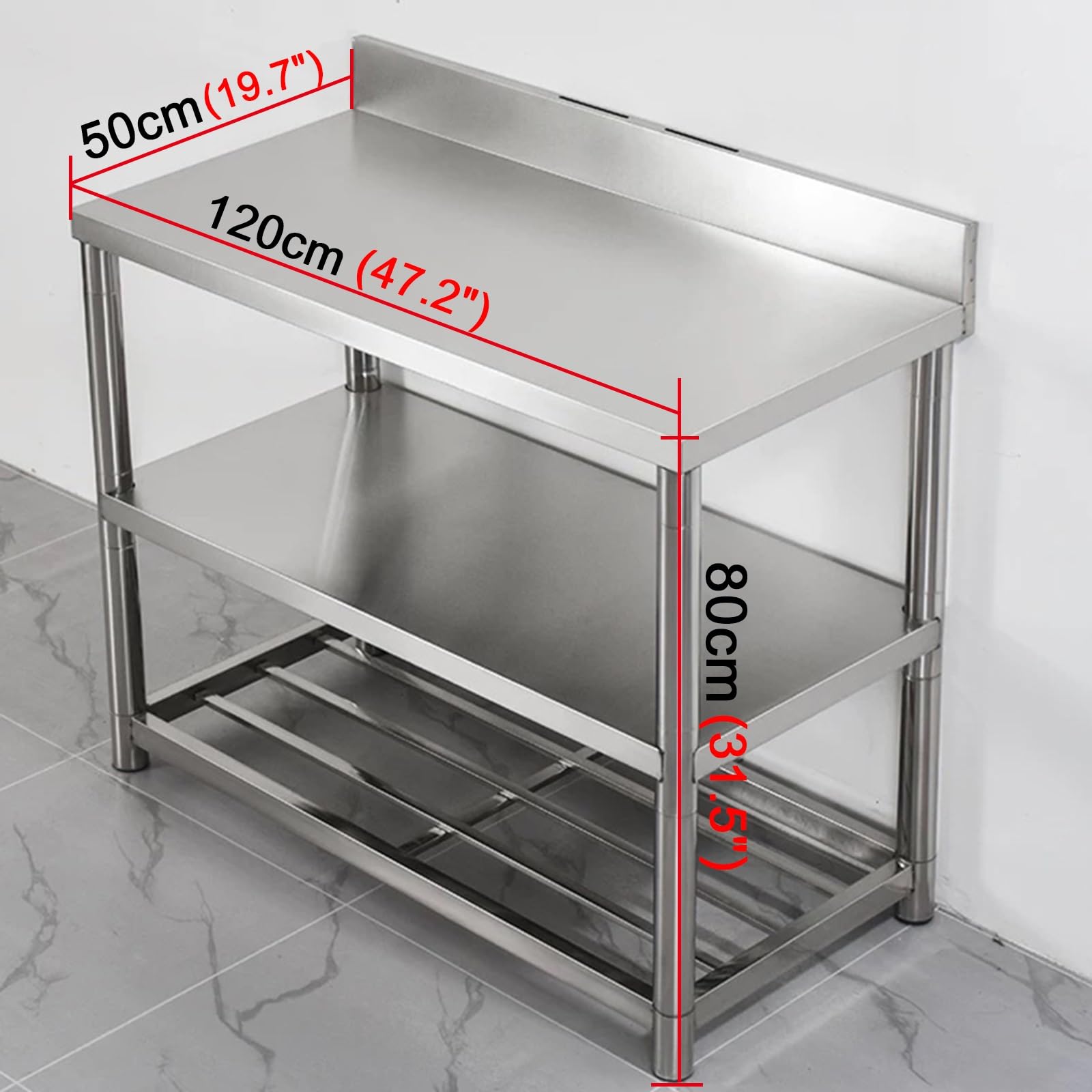 Meja Kerja Dapur Komersial Sta - Commercial Kitchen Table ulasan dan harga