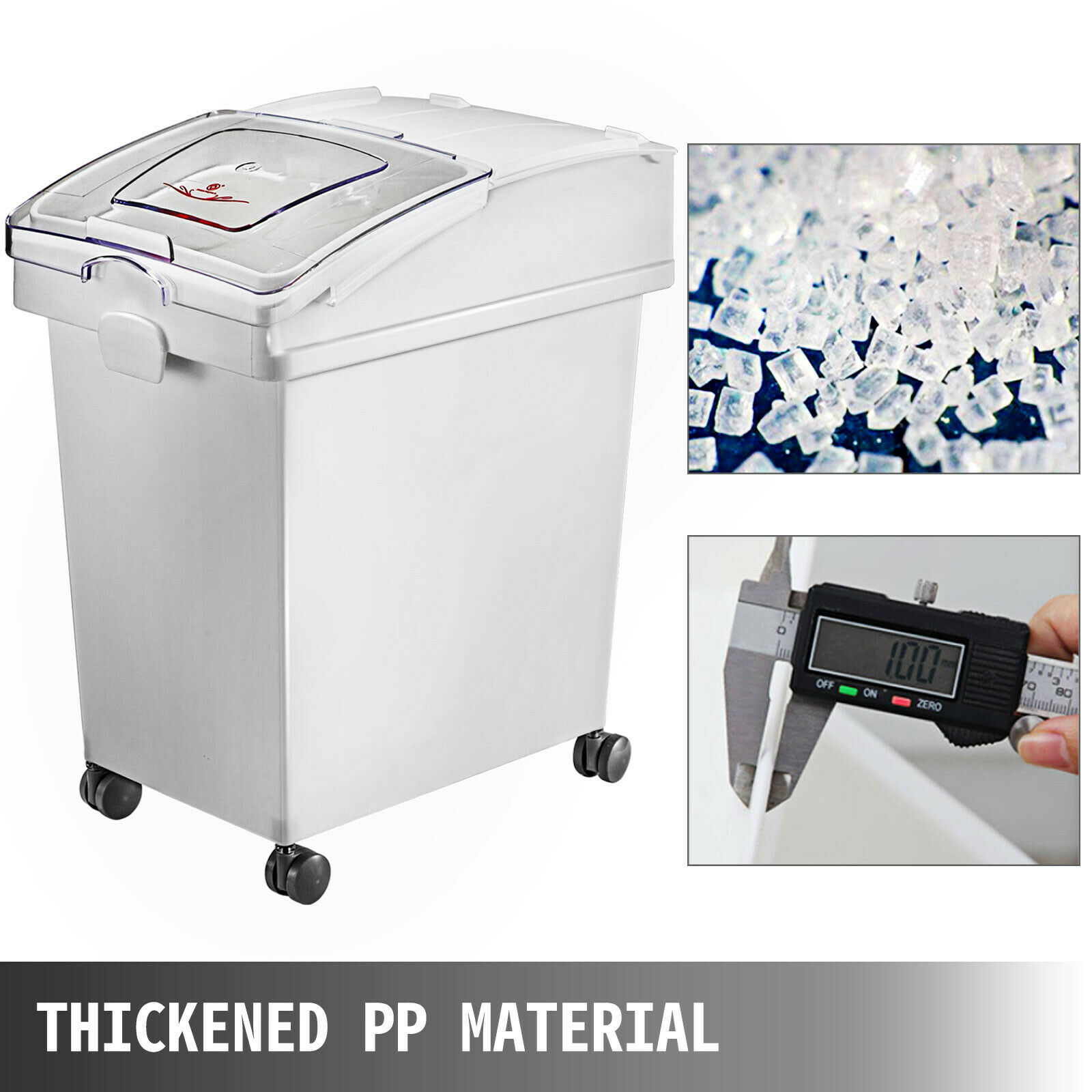 VEVOR 25L tempat penyimpanan b - Commercial Kitchen Bin ulasan dan harga