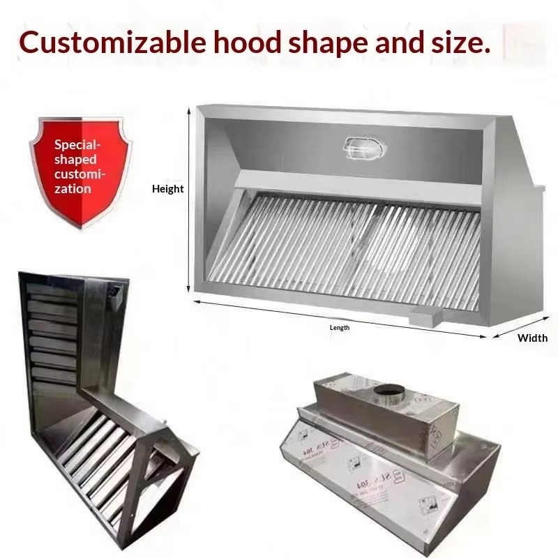 Penghisap Asap Dapur Kombinasi - Commercial Kitchen Exhaust ulasan dan harga