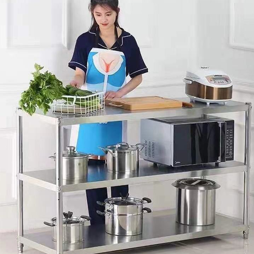 Rak Stainless Steel, rak penyi - Commercial Kitchen Table ulasan dan harga