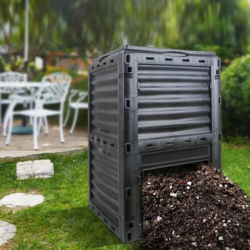 Tempat Kompos Taman Kotak Komp - Commercial Kitchen Bin ulasan dan harga