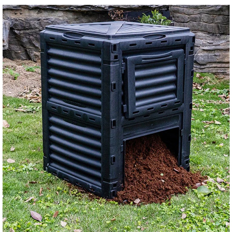 Tempat Kompos Taman Kotak Komp - Commercial Kitchen Bin ulasan dan harga