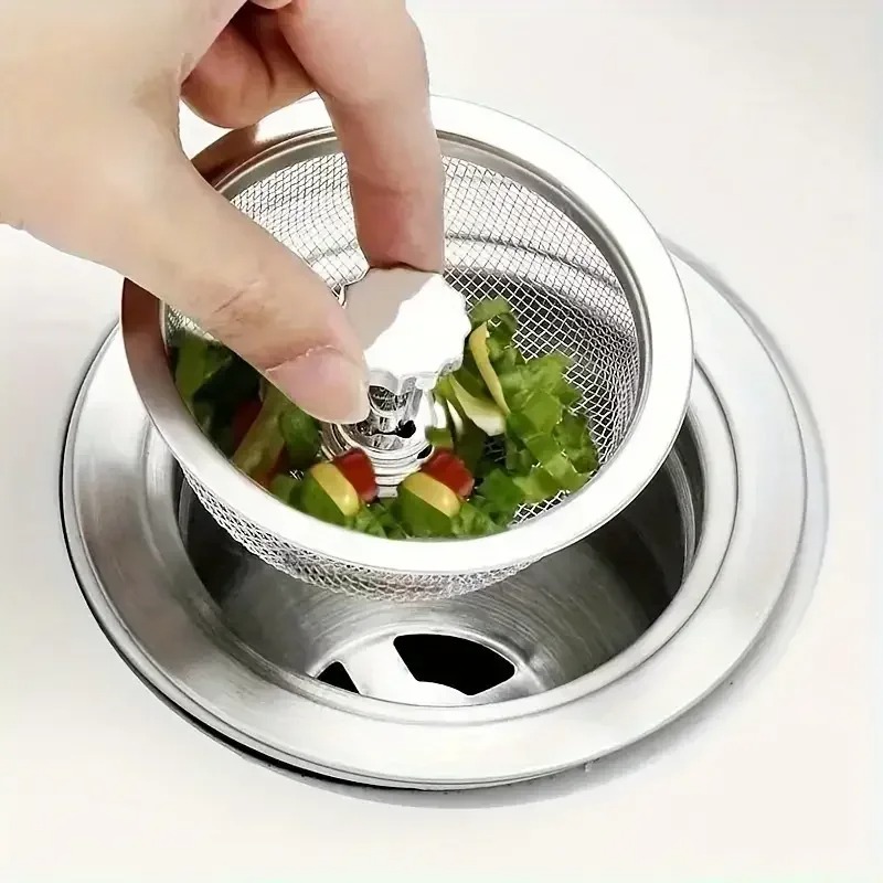 2Set Saringan Wastafel Dapur d - Commercial Kitchen Bin ulasan dan harga
