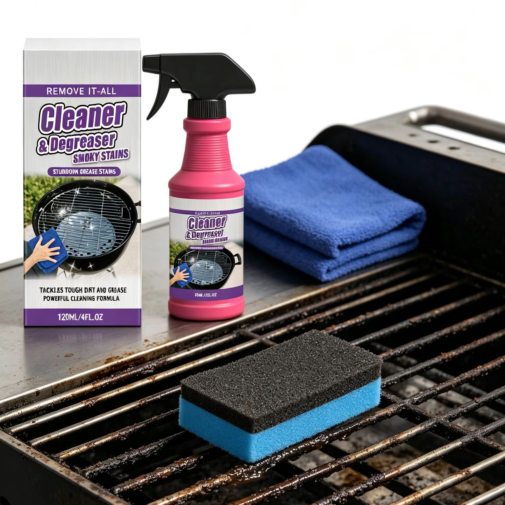 Pembersih Panggangan BBQ Pengh - Commercial Kitchen Grease Cleaner ulasan dan harga