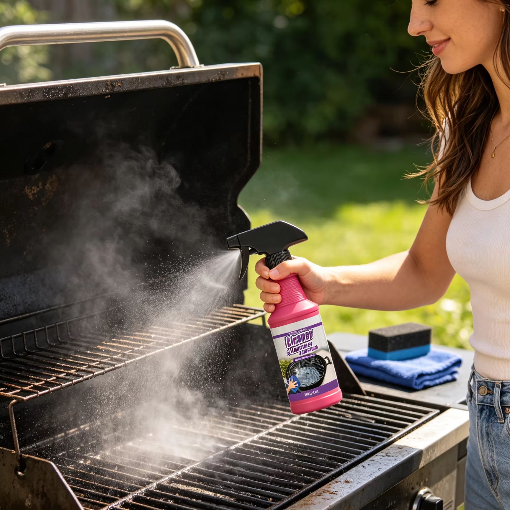 Pembersih Panggangan BBQ Pengh - Commercial Kitchen Grease Cleaner ulasan dan harga