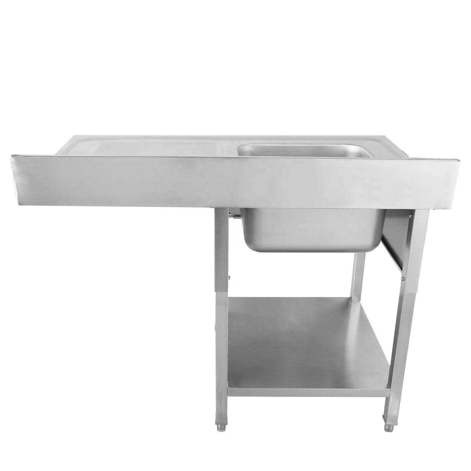 Meja Kerja Stainless Steel, Wa - Commercial Kitchen Table ulasan dan harga
