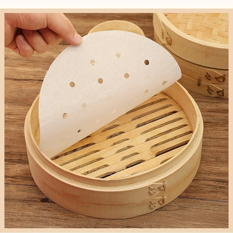 100Pcs Kertas Kukus Sekali Pak - Commercial Kitchen Steamer ulasan dan harga