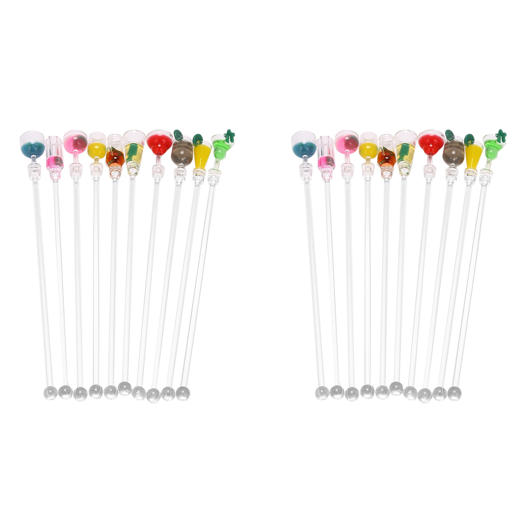 AS94-20 Buah Set Stik Pencampu - Bar Blender Mixing ulasan dan harga