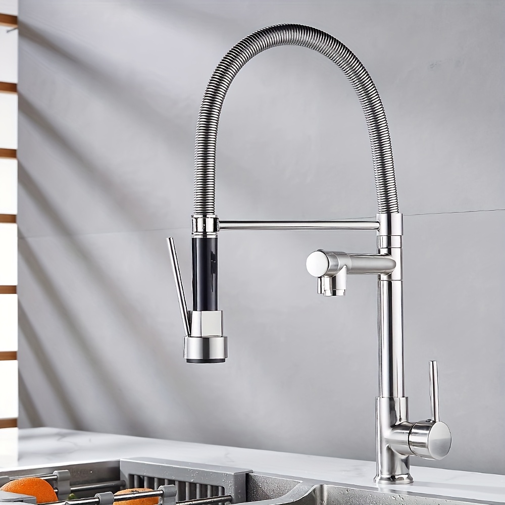 Keran Wastafel Dapur Baja Taha - Commercial Kitchen Sprayer ulasan dan harga